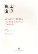 Copertina libro <b>Momenti della filosofia civile italiana</b>