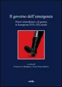 Copertina libro <b>Il governo dell'emergenza</b>