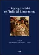 Copertina libro <b>Linguaggi politici nell'Italia del Rinascimento</b>