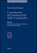 Copertina libro <b>Censimento dei manoscritti della Commedia</b>