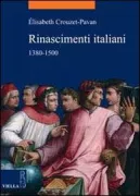 Copertina libro <b>Rinascimenti italiani 1380-1500<br></b>(titolo originale o altro titolo: <i>Renaissances italiennes</i>)