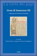 Copertina libro <b>Gesta di Innocenzo 3</b>