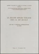 Copertina libro Zecche Minori Toscane Fino Al XIV Secolo
