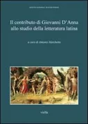 Copertina libro <b>Il contributo di Giovanni D'Anna allo studio della letteratura latina</b>