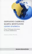 Copertina libro <b>Leoni d'Africa</b>