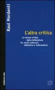 Copertina libro <b>L'altra critica</b>