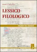 Copertina libro <b>Lessico filologico</b>