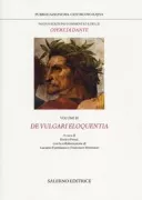 Copertina libro <b>Vol. 3: De vulgari eloquentia<br></b>(titolo originale o altro titolo: <i>De vulgari eloquentia</i>)