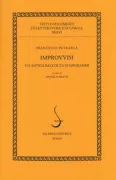 Copertina libro <b>Improvvisi</b>