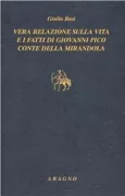 Copertina libro <b>Vera relazione sulla vita e i fatti di Giovanni Pico conte della Mirandola</b>