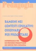 Copertina libro <b>Bambini nei contesti educativi</b>
