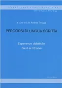Copertina libro <b>Percorsi di lingua scritta</b>