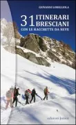 Copertina libro 31 itinerari bresciani con le racchette