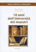 Copertina libro 10 anni dell'Università dei maestri