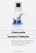 Copertina libro <b>L'università incontra l'infanzia</b>