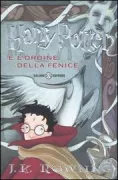Copertina libro <b>Harry Potter e l'ordine della fenice<br></b>(titolo originale o altro titolo: <i>Harry Potter and the Order of the Phoenix</i>)