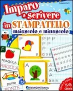 Copertina libro <b>Imparo a scrivere in stampatello maiuscolo e minuscolo</b>