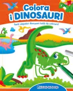 Copertina libro <b>Colora i dinosauri</b>