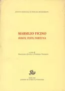 Copertina libro <b>Marsilio Ficino: fonti, testi, fortuna</b>