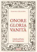 Copertina libro <b>Onore gloria vanità</b>