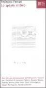 Copertina libro <b>Lo spazio critico</b>