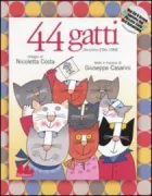 Copertina libro <b>44 gatti</b>
