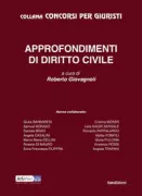 Copertina libro <b>Approfondimenti di diritto civile</b>