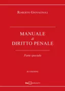 Copertina libro <b>Manuale di diritto penale</b>