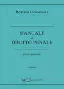 Copertina libro <b>Manuale di diritto penale</b>
