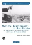 Copertina libro <b>Musiche tradizionali in Basilicata</b>