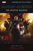 Copertina libro MARVEL MOVIE CAPTAIN AMERICA THE WINTER SOLDIER PRELUDIO EDIZIONE CARTONATA