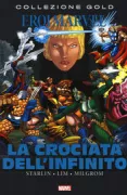 Copertina libro <b>Eroi Marvel<br></b>(titolo originale o altro titolo: <i>The infinity crusade</i>)