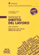 Copertina libro <b>Manuale di diritto del lavoro</b>