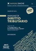 Copertina libro <b>Manuale di diritto tributario</b>
