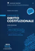 Copertina libro <b>Manuale di diritto costituzionale</b>
