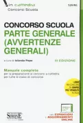 Copertina libro <b>Concorso scuola parte generale (avvertenze generali)</b>