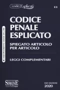 Copertina libro <b>Codice penale esplicato</b>