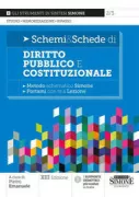Copertina libro <b>Schemi & schede di diritto pubblico e costituzionale</b>