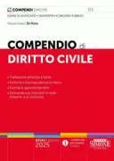 Copertina libro <b>Compendio di diritto civile</b>