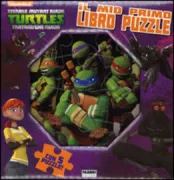 Copertina libro <b>Teenage mutant ninja turtles, tartarughe ninja: Il mio primo libro puzzle</b>