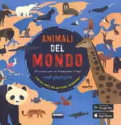 Copertina libro <b>Animali del mondo<br></b>(titolo originale o altro titolo: <i>The animal atlas</i>)