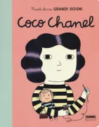 Copertina libro <b>Coco Chanel<br></b>(titolo originale o altro titolo: <i>Mi primer pequena y grande Coco Chanel</i>)