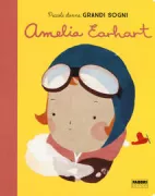 Copertina libro <b>Amelia Earhart<br></b>(titolo originale o altro titolo: <i>Mi primer pequena y grande Amelia Earhart</i>)