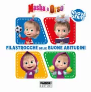 Copertina libro <b>Masha e Orso. Filastrocche delle buone abitudini</b>