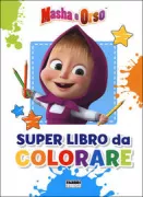 Copertina libro MASHA E ORSO. SUPER LIBRO DA COLORARE