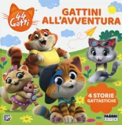 Copertina libro 44 GATTI. GATTINI ALL'AVVENTURA
