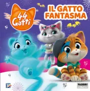 Copertina libro 44 GATTI. IL GATTO FANTASMA