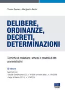 Copertina libro <b>Delibere, ordinanze, decreti, determinazioni</b>