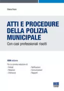 Copertina libro <b>Atti e procedure della polizia municipale</b>