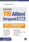 Copertina libro <b>Concorso 116 allievi dirigenti SNA</b>